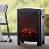 Fireplace  Electric Home Independent Living Room Decorating Warming Villa Built-In Flame Heating Stove Heater 4