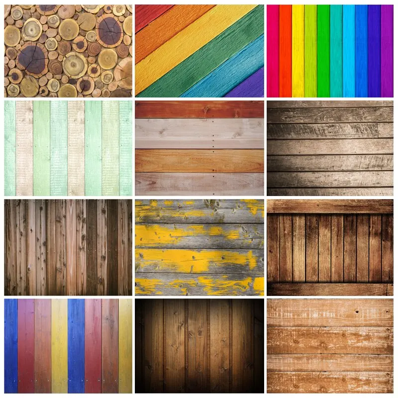 

Vinyl Photography Backdrop Board Texture Portrait Background Children Photo Studio Wood Floor Background Props 210323CMD-02