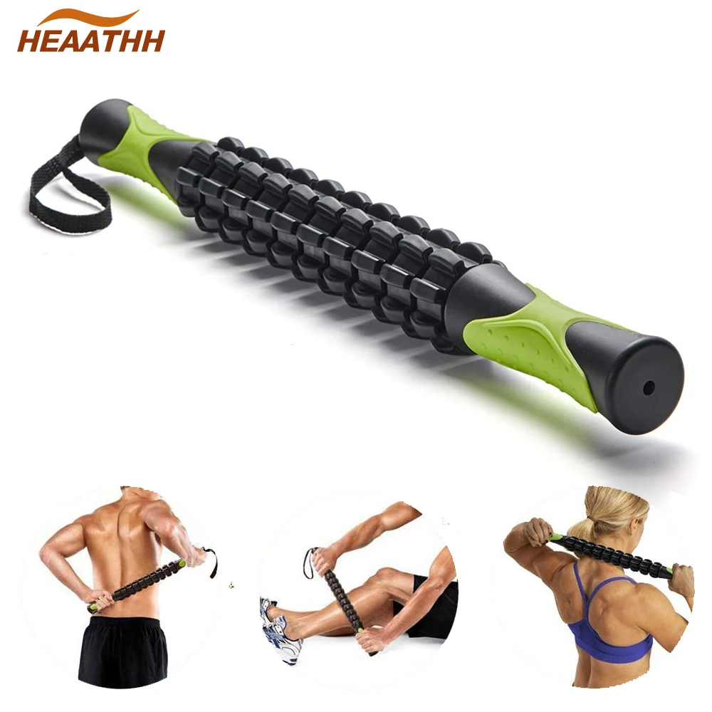 Muscle Roller Massage Stick for Athletes,Deep Tissue Body Massage Tools,Back Leg Massager for Sore Muscle Pain Relief Recovery