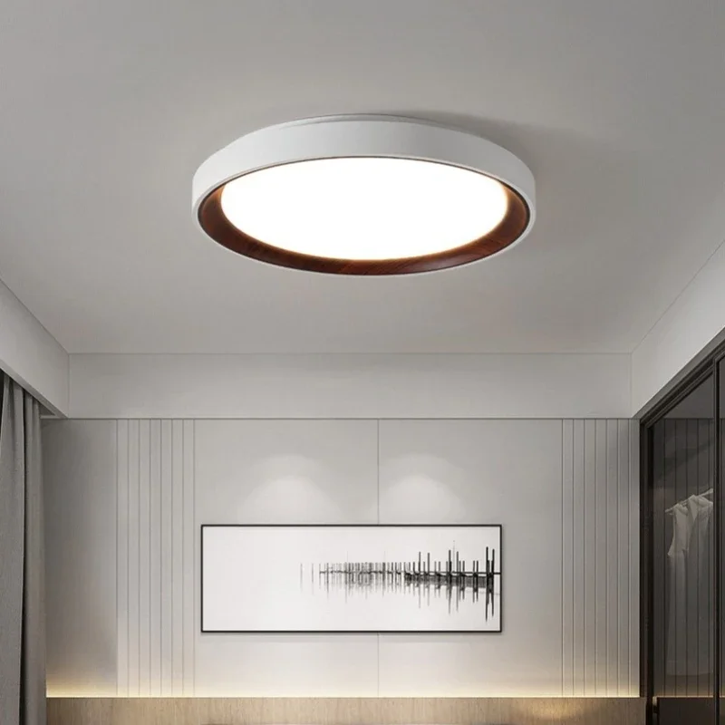 Wood-Style LED Ceiling Light 6