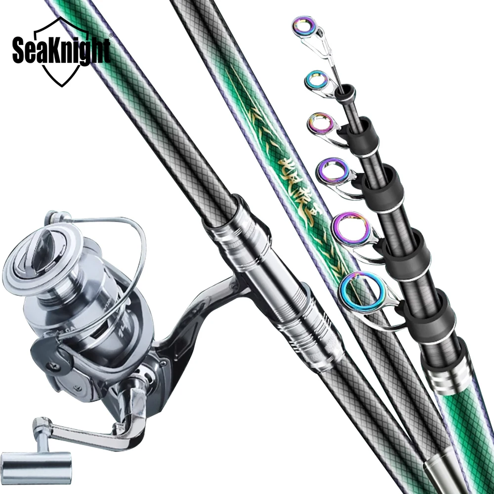 

New Arrival Seaknight North-Wind Wolf King Fishing Rod High Carbon Lure Rod Super Hard Travel Rod Long-throwing Spinning Sea Rod