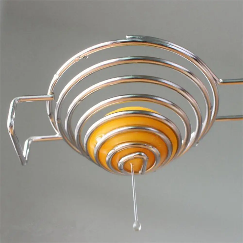 Egg Divider Long Handle Kitchen Tool Stainless Steel Circles Funnel Egg Yolk Separator Tools For Kitchen