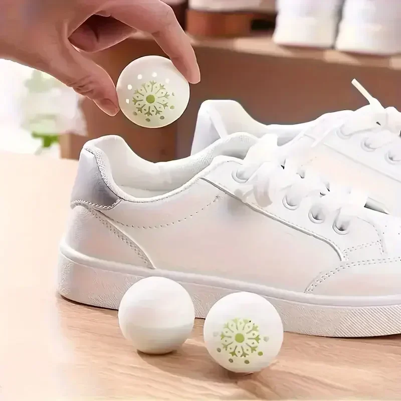 6/12/18pcs Deodorant Balls For Sneakers Lockers Gym Bags Air Fresh Also Great For Home Office And Car