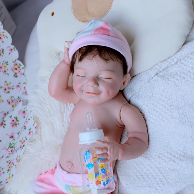 Reborn Silicone Full Body Silicone  Silicone Doll Full Body Silicone -  45cm Boy - Aliexpress