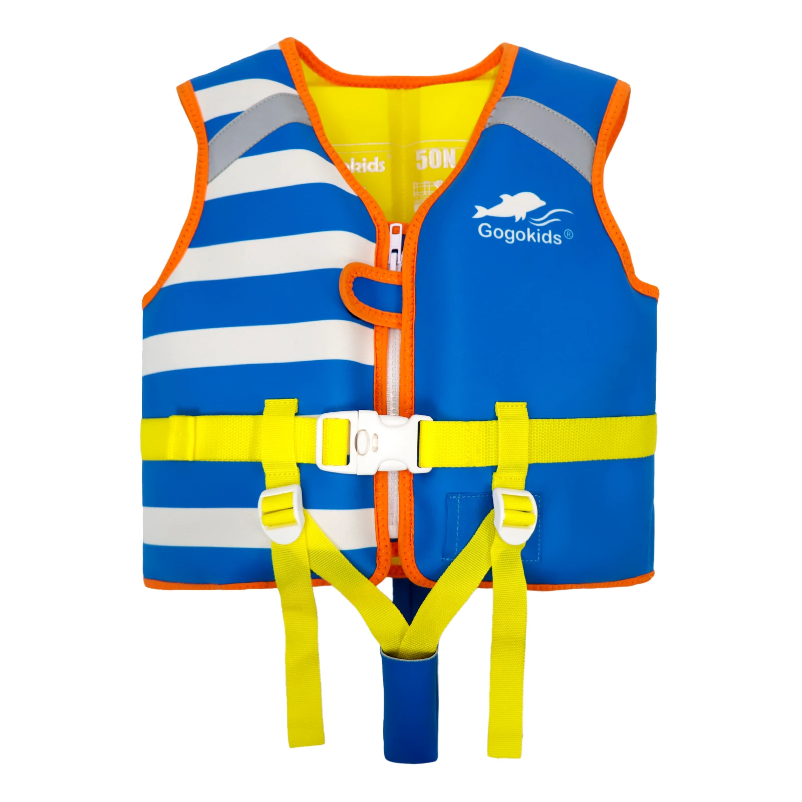 Swimming Life Vests for Children with Adjustable Seat Belt Lightweight Life Vest for Kayaking Swimming Boating Skiing Drifting