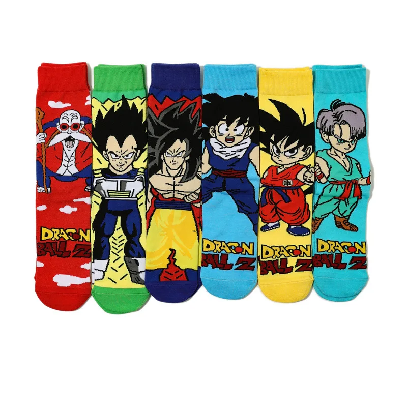 

Anime DRAGON Son Goku Kakarotto Vegeta IV Piccolo Socks Cosplay Adult Unisex Clothing Sock Accessories Props Xmas Gift