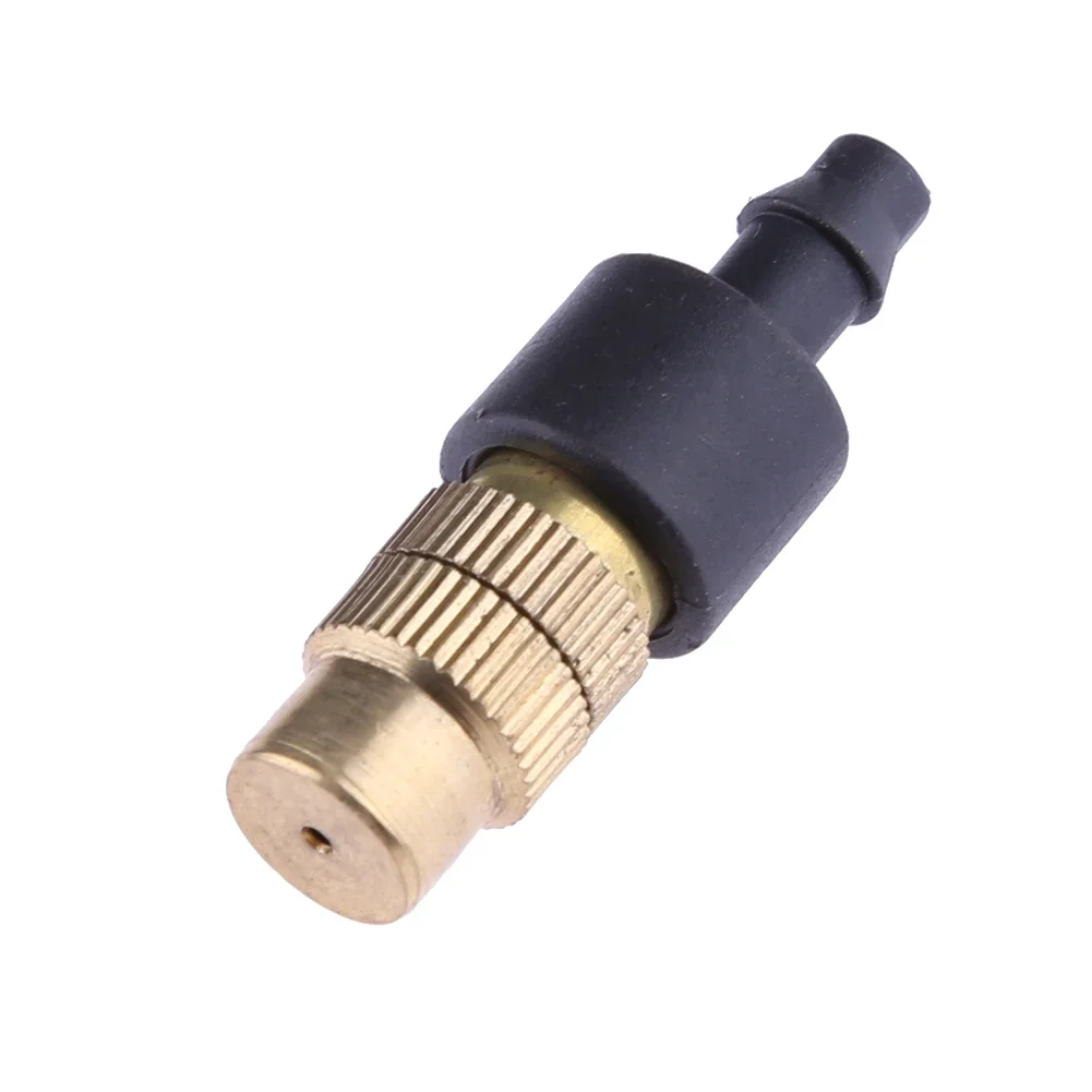 Dripper Drip Head Adjustable Brass Sprinkler Head 10-100pc 4/7 for Agricultural Misting Garden Gardening Irrigation