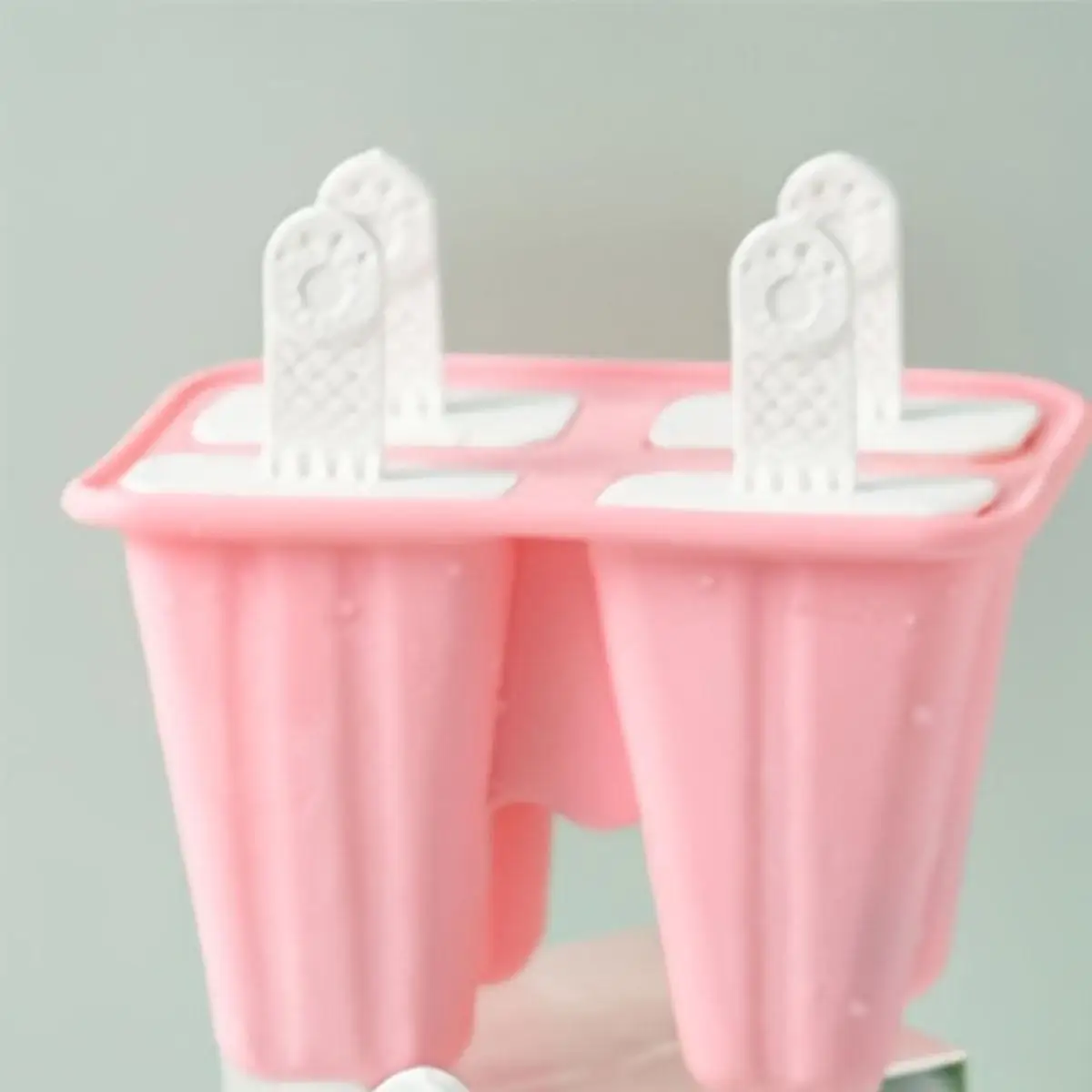 Ice Pop Mold Silikon Ice Pop Modell Ice Pop Modell Wiederverwendbare Easy Release Ice Pop Maker (mit Trichter, Bürste) – Detail 9