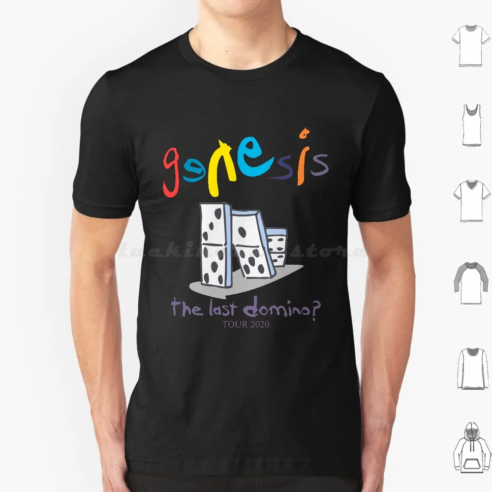L'Ultima Maglietta Domino Genesis Big Size 100% Cotone L'Ultimo Domino Genesis Genesis Phil Collins Domino Peter Gabriel Music