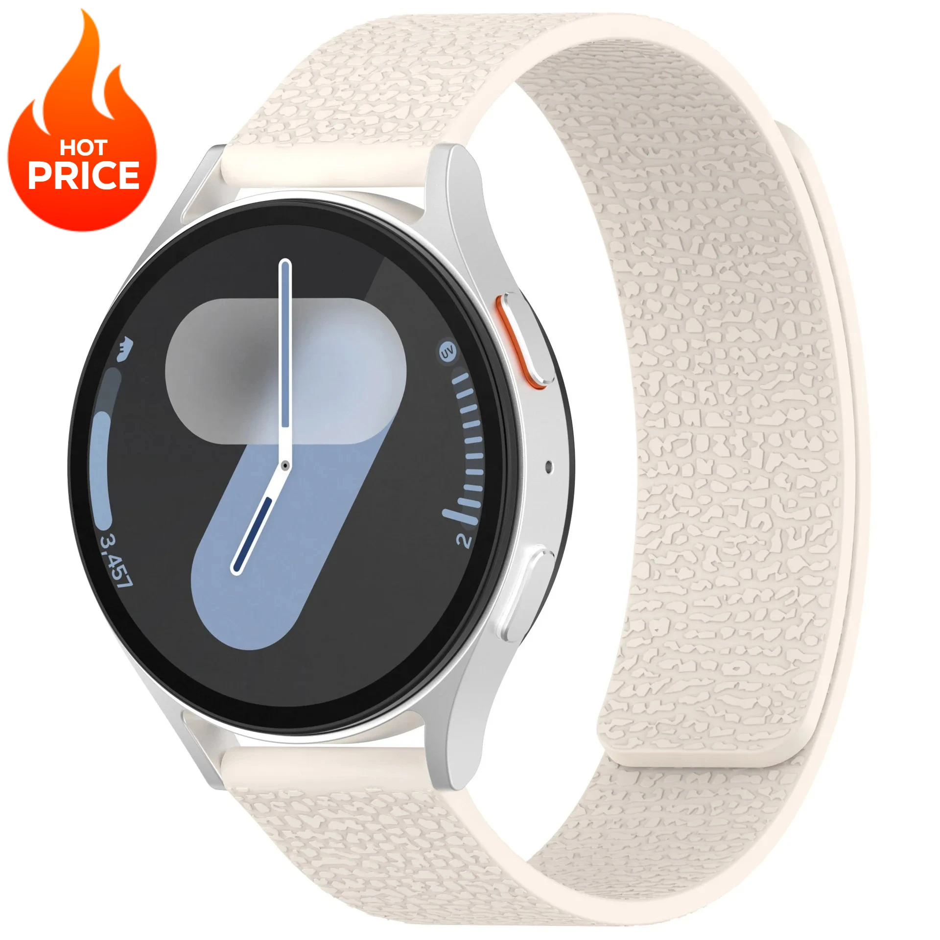 Silicone Magnetic Loop Strap - Versatile & Stylish Smartwatch Bracelet