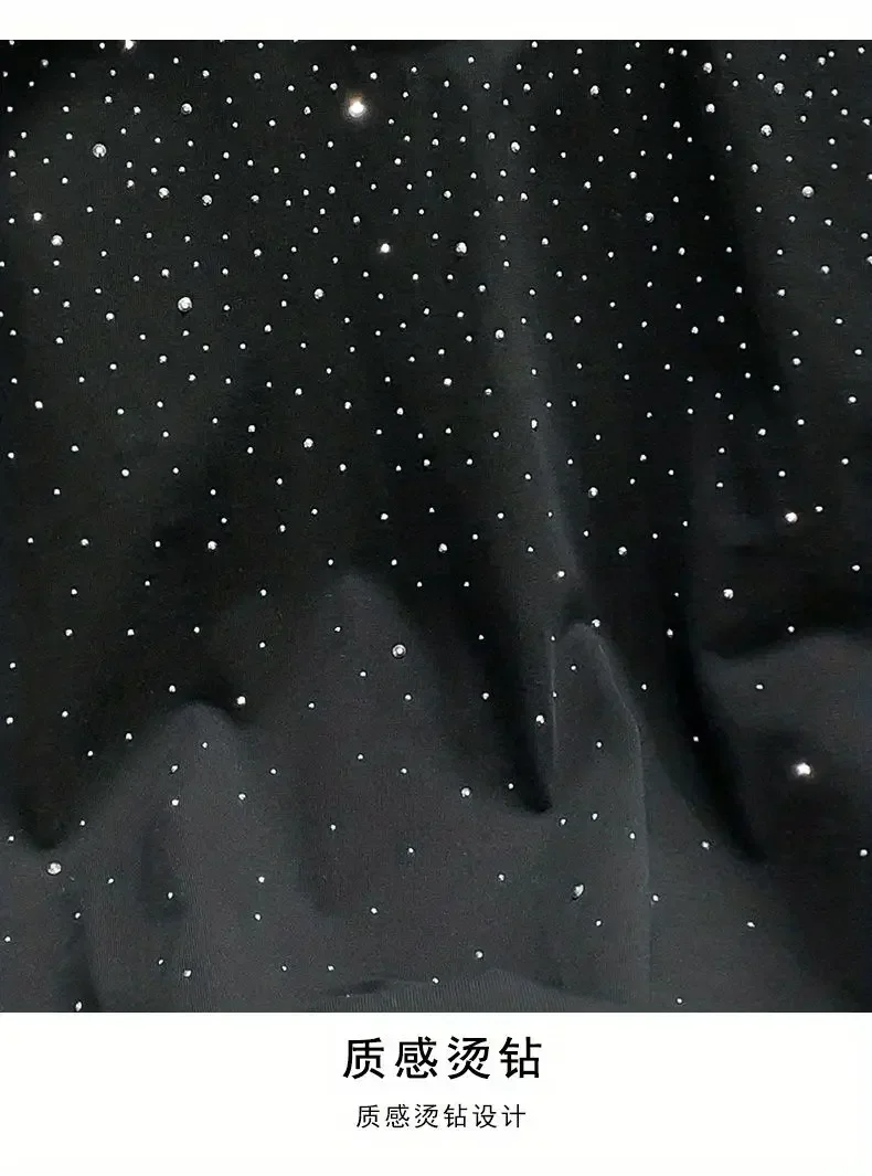 PlatiNum Men's Diamond Print T-shirt Fabric Detail