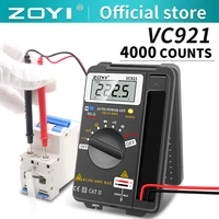 Handheld Pocket capacitance resistance frequency tester Digital Multimeter ZOYI VC921 3 3/4 Personal Mini Digital Multimeter 1