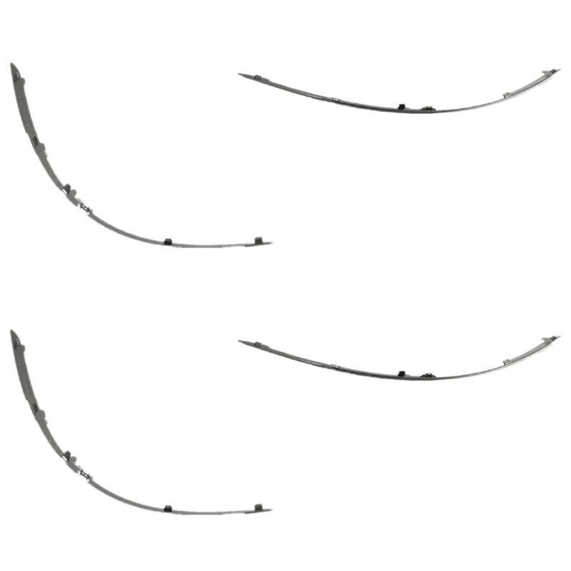 

4X Rear Bumper Chrome Reflective Strip For Mercedes-Benz B CLASS W245 2008-2010 1698851921 1698852021