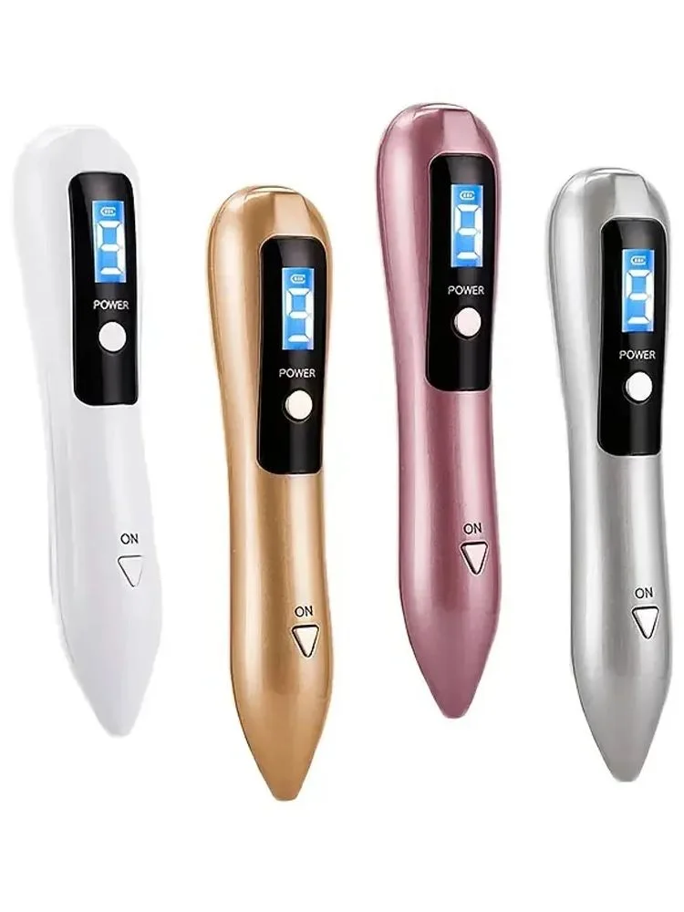 Professional Mole Removal Pen Skin Tag Remover Freckle Black Dot Papilloma Warts Mole Pimples Tattoo Removal Plasma Pen Beauty