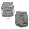 Milisten MenS Briefs Diaper Cover Adult Pocket Diaper Reusable Washable Adult Cloth Diaper Adult Nappy Absorbent Diaper 5