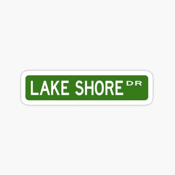 

Lake Shore Drive Lsd 5PCS Car Stickers for Car Window Room Kid Art Wall Laptop Cartoon Living Room Decorations Fridge