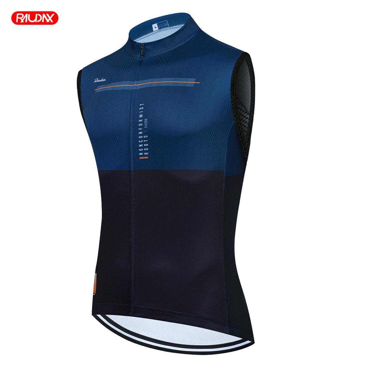 Raudax Summer Cycling Clothing Sleeveless Cycling Vest Mtb Sports Team Bicycle Jerseys Unisex Sleeveless Jersey cycling vest