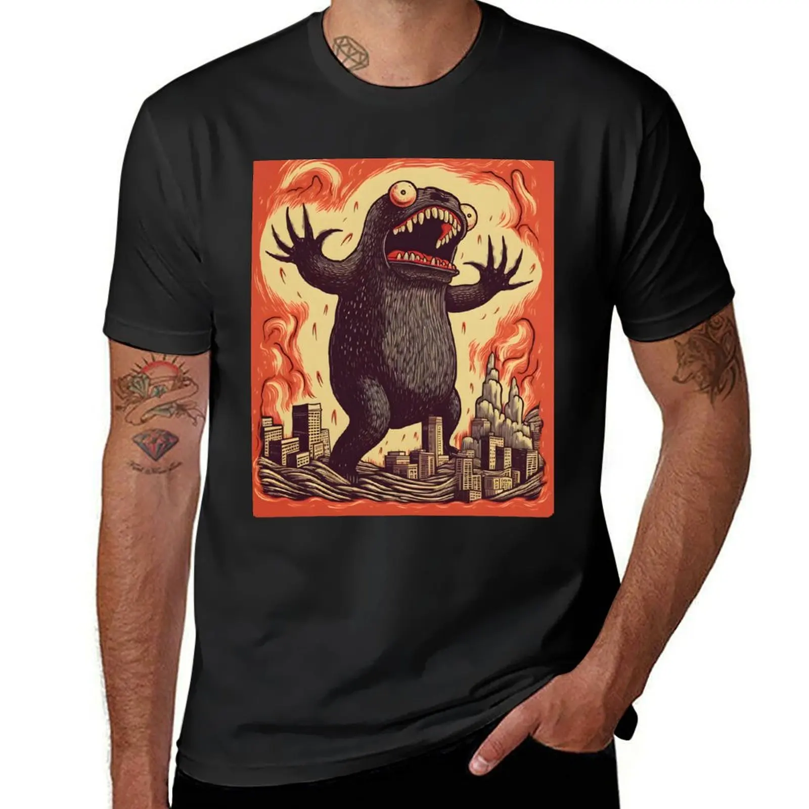 

Rampage! T-Shirt plus size tops anime clothes tops mens graphic t-shirts anime