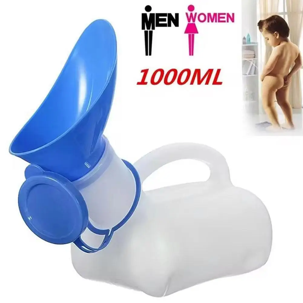 1000ML Portable Incontinence Bottles Plastic Mobile Urinals Men Children Outdoor Travel Kit Urgent Urine Urinal Bottle Collector