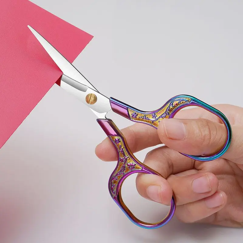 Stainless Steel Vintage Scissors Sewing Fabric Cutter Embroidery Scissors Tailor Scissor Thread Scissor Tools for Sewing Shears