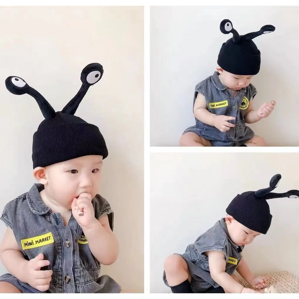 

Детская шапка-бини с рисунком, на осень/зиму