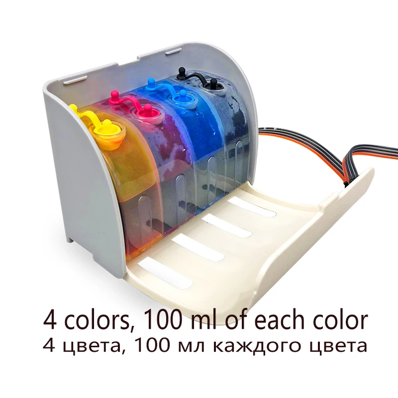 Compatible for HP 300XL HP300 CISS Refill Ink Cartridge D5545 D5560 D5563 D5568 Deskjet D5500 F4500 F4580 F4583 Printer