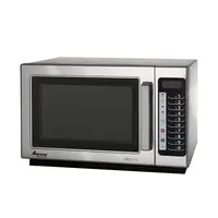 RCS10TS Medium-Duty Microwave Oven, 1000W ，19"D x 22"W x 12.13"H Stainless steel Easy to clean 1