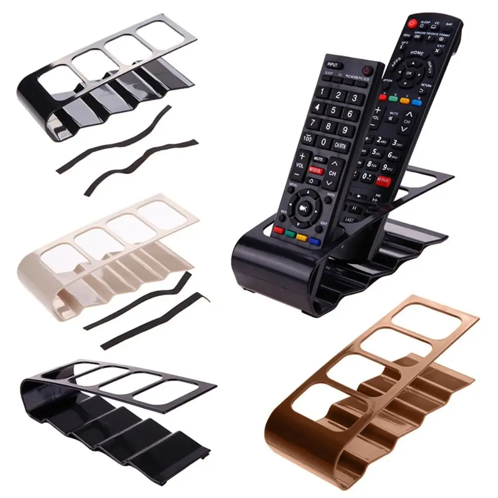 Support à 4 compartiments pour télécommande TV DVD, support pour téléphone  portable, outils d'organisateur de stockage T1 - AliExpress