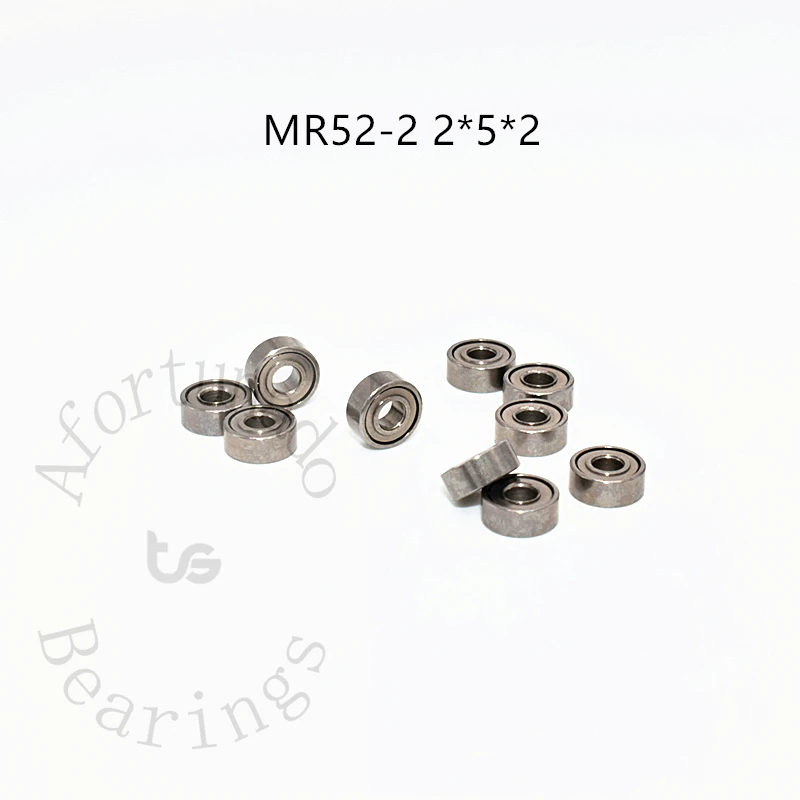 

Миниатюрный подшипник флейта 10 шт. 2*5*2 (мм) mr52zz, бесплатная доставка, высокоскоростные механические детали из хромистой стали
