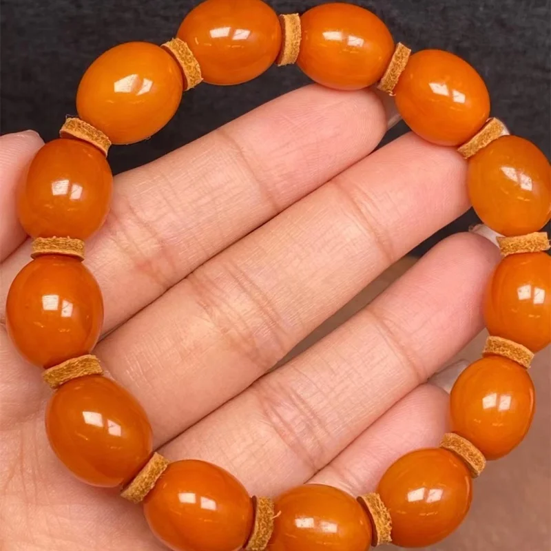 

Западная Азия, обратный поток, апельсиновая корка, бусины Jujube, воск, меллоу браслет