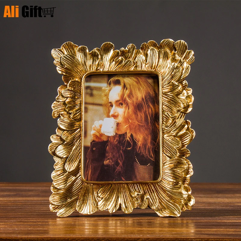 5/7/8/10/12 Inch Photo Frame European Vintage Golden Sliver Flower 8 X 10 Picture Frames Shadow Box Poto Display Wedding Gift photo frame,shadow box frame