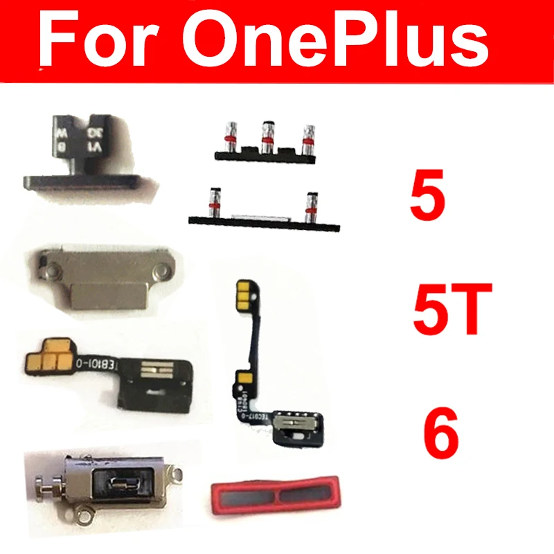 Upgrade Flex Cable with Side Button Fixer and Anti-Dust Mesh Parts