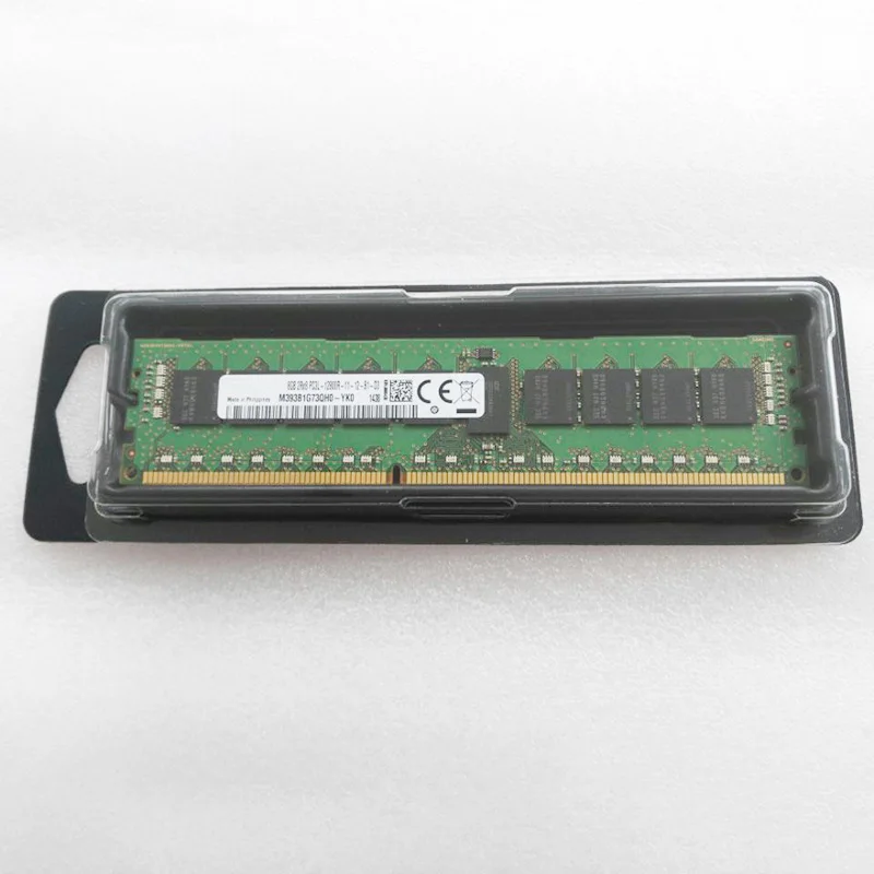 삼성 서버 메모리 M393B1G73QH0-YK0, 8G 2RX8 PC3L-12800R 1600 ECC REG, 2 개