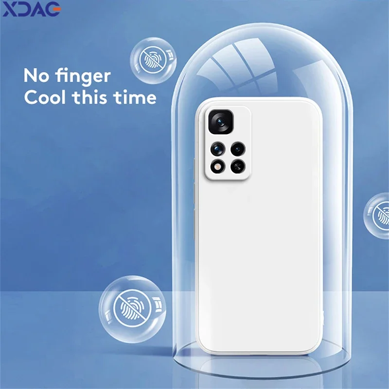 Premium Soft Liquid Silicone Phone Case - Sleek Protection for Xiaomi Redmi Note Series
