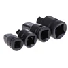 4pcs 1/4 3/8 1/2 Steel Air Impact Adapter Converter Socket Set Reducer Drive These Adapters Are Small In Size And Easy To Store 2