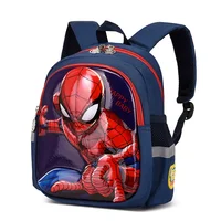 New Disney cartoon Avengers 3D Spider-Man boys School Bag New Kindergarten Baby Children's Small Backpack Cute Backpack 6