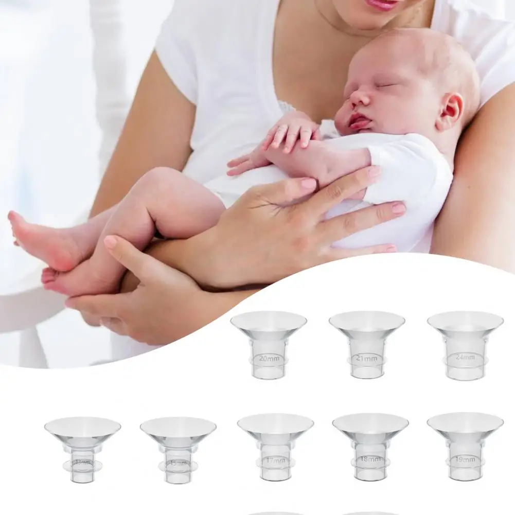 Breast Pump Converter Nipple Size Tester for Breast Pumps Pump Part Flange Inserts Optimal Fit Bpa-free for Women's