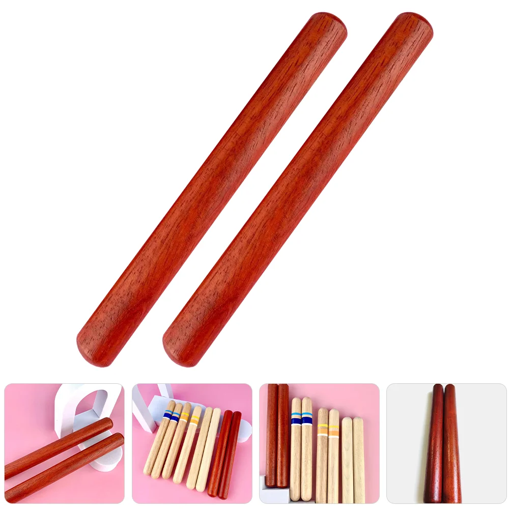 

Rhythm Stick Percussor Wood Sticks Wooden Music Time Out Musical