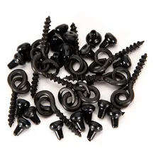 

Fishing Tackle Accessories 10Pcs Boilie Bait Screws With Round Rings + 20 X Hook Stops Carp Tackle Chod Rigs Pesca