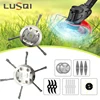 LUSQI Lithium Lawn Mower Head Universal Grass Trimmer Head Removal Of Weed Brushcutter Power Tools Parts For Home Garden 1