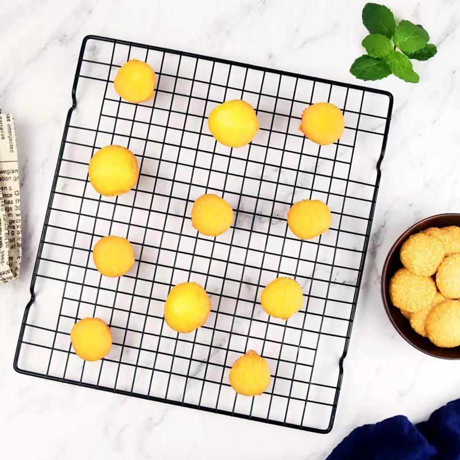 1PC kitchen grill Cooking oven Baking tools Cookie Bread Pizza Cake Cooling rack Multi-purpose stainless steel food rack Kitchen