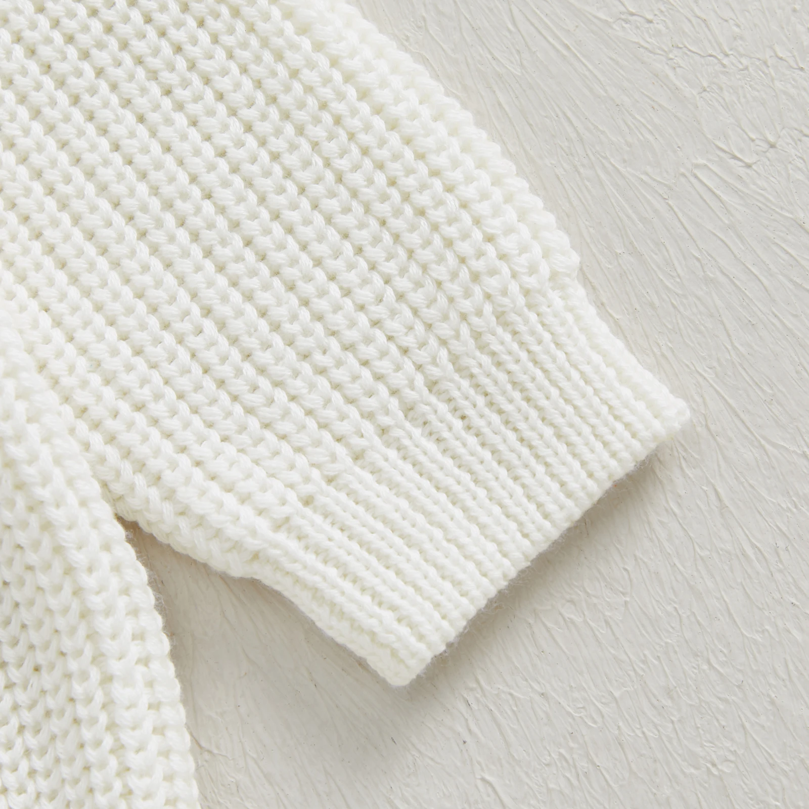 Santa Baby Knit Jumper Boy Girl Christmas Sweater Winter Warm Letter Embroidery Long Sleeve Kid Knitwear Pullover Top