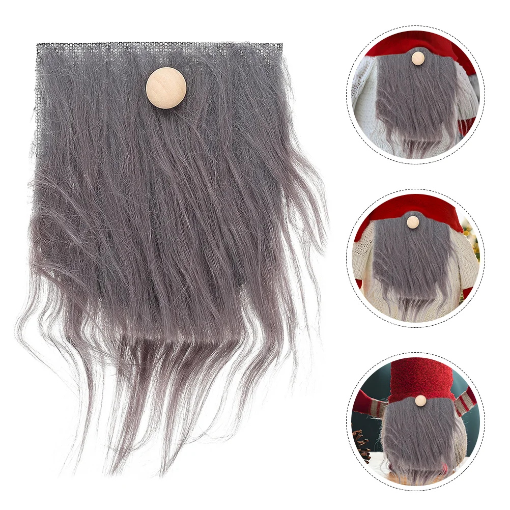

24 Sets of DIY Gnome Material Gnomes Making Beard Accessories Gnomes Bead Props DIY Supplies
