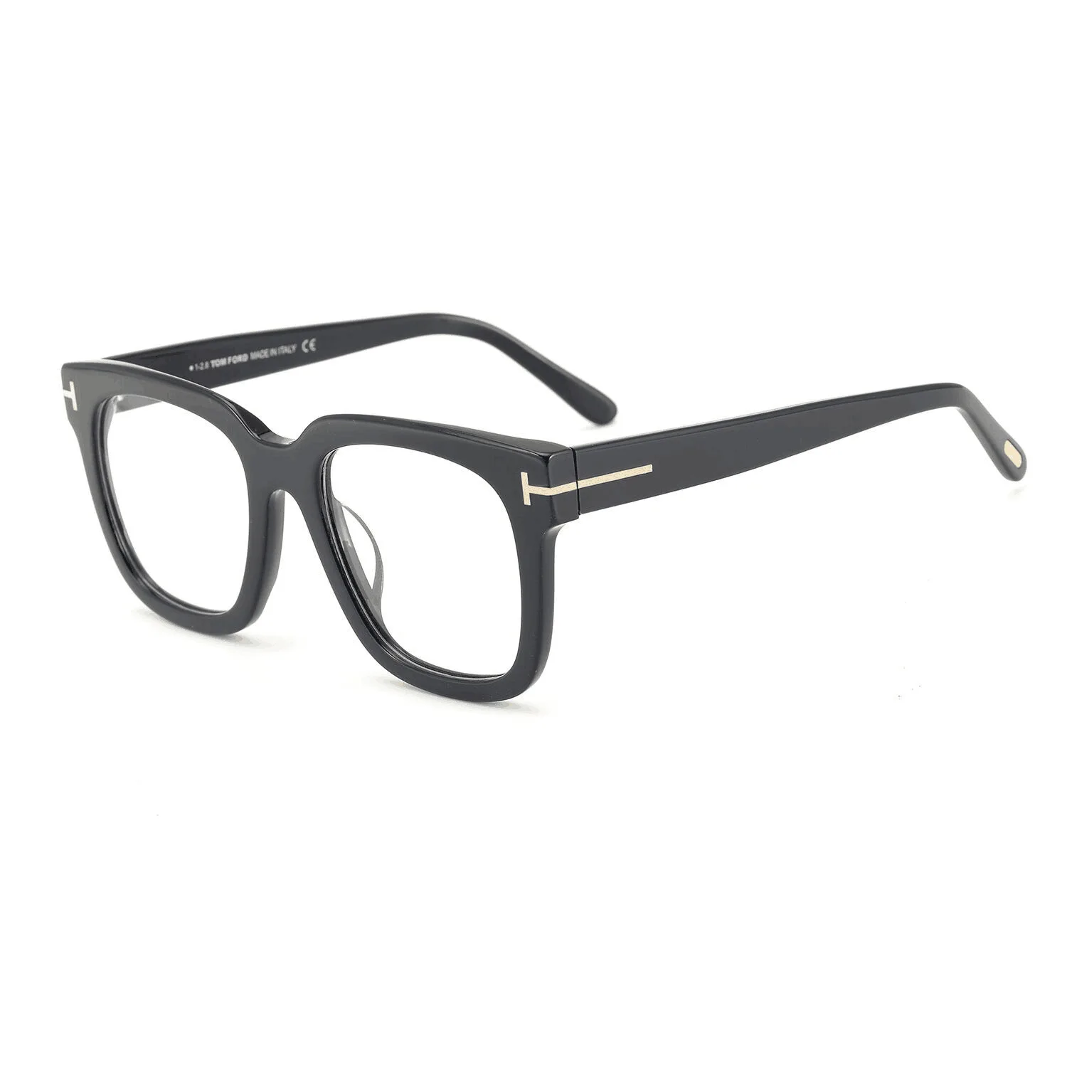 

Men's eyeglasses frame Tom Brand TF690-F Myopia Optical Square Acetate Retro Glasses Frame Shades Eyewear optical lenses