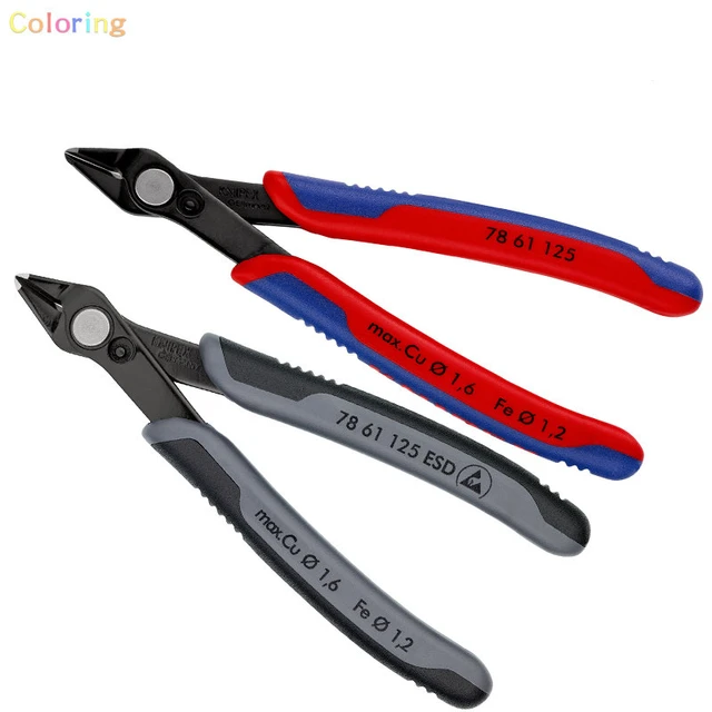 KNIPEX 78 03 125 Electronic Super Knips Precision Pliers 5'' - AliExpress