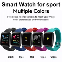 116Plus Smart Watch for Men Women Kids Gift Message Remind Music Control Sport Step Calories D13 Smartwatch Alarm Clock 1