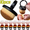 1/10pcs Nails Art Dust Brush Buckle Brush Ring-shaped Brush for Nail Dust Cleaning Professional Oval Gel Manicure Make Up Tool 1