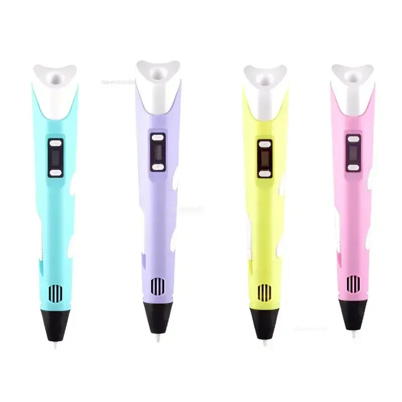3d printing pen 3d printing pen filament 3D Printing Pen for Children OLED Display Gel Art Craft Printer Use PLA/ABS Filament 3D Drawing Print Kids/Adults