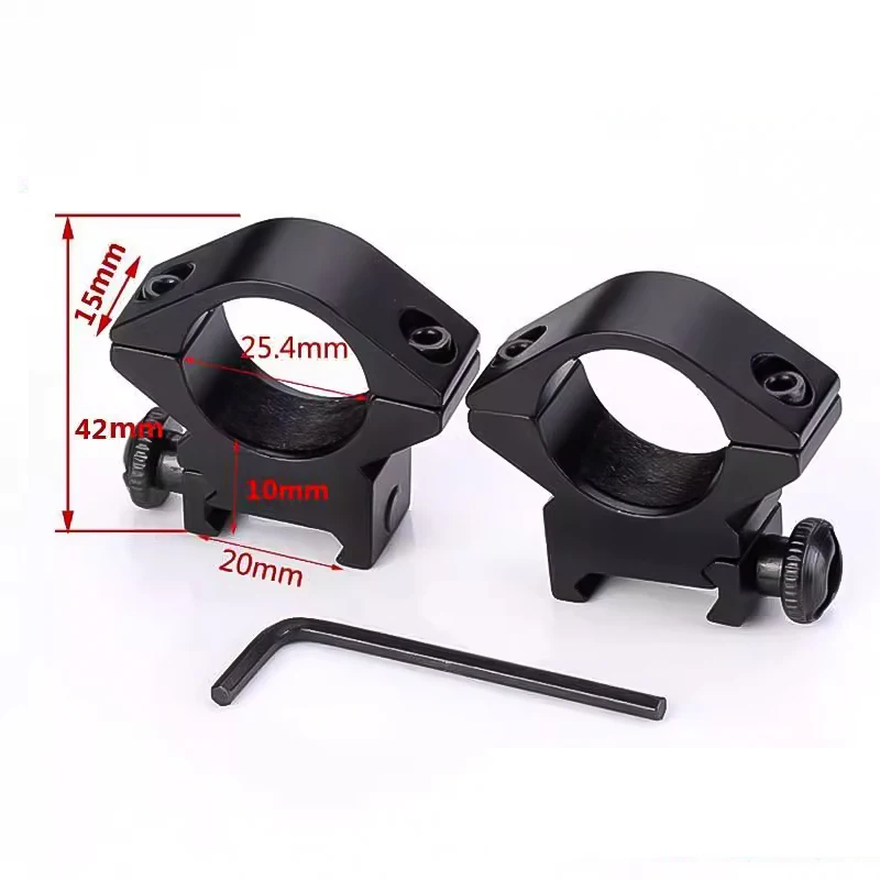 30mm/25.4mm Double Round Tube Card Holder Flashlight Clip Scope Mounting Ring Weaver Picatinny Rail Adapter Hunting Bracket 2PCS rifle scope mount rifle scope mount ring flashlight scope mount weapon flashlight mount
