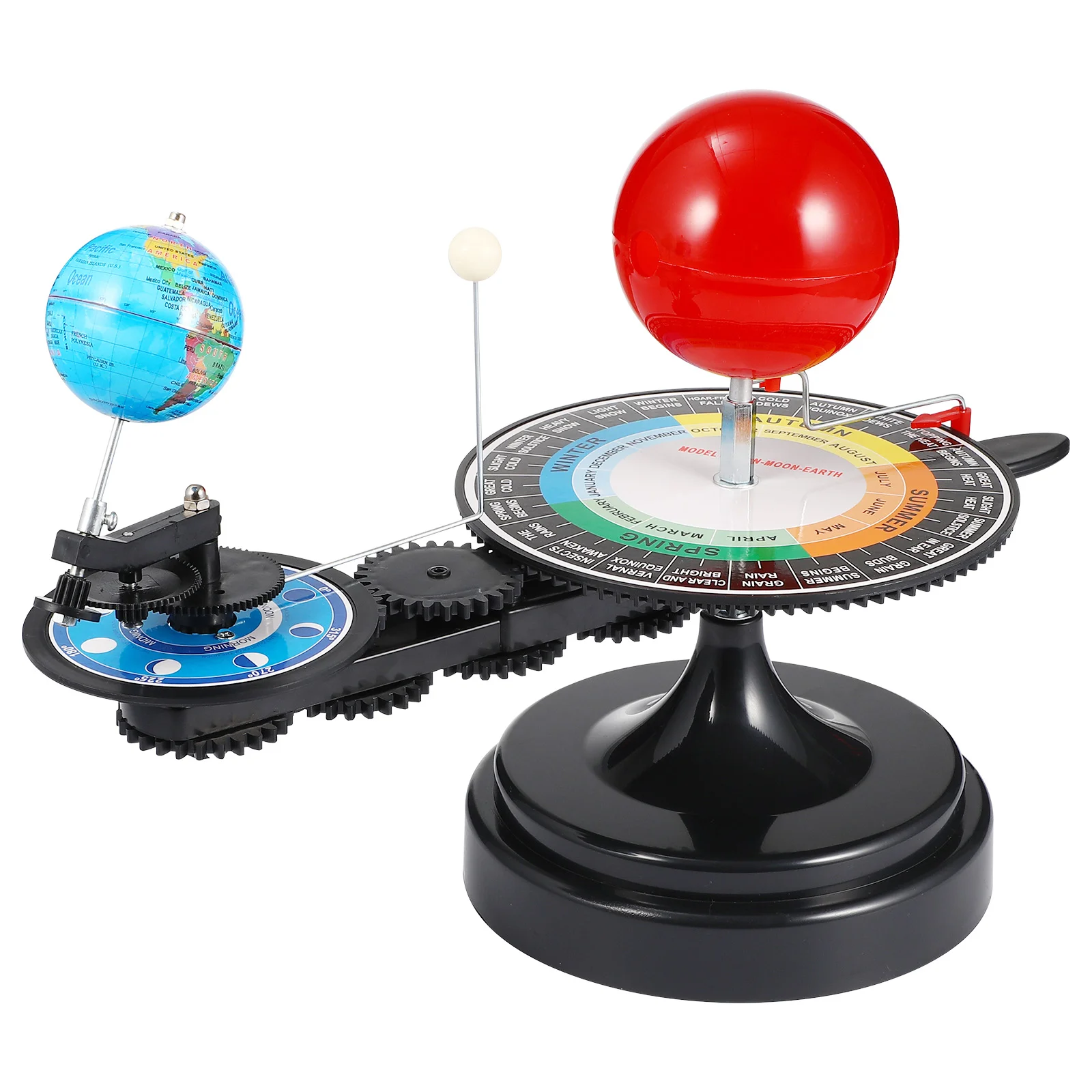 

Solar System Model Kit Globe Earth Sun Moon Orbital Rotating Orbital Solar System Around The Sun Stem Toy Orbital